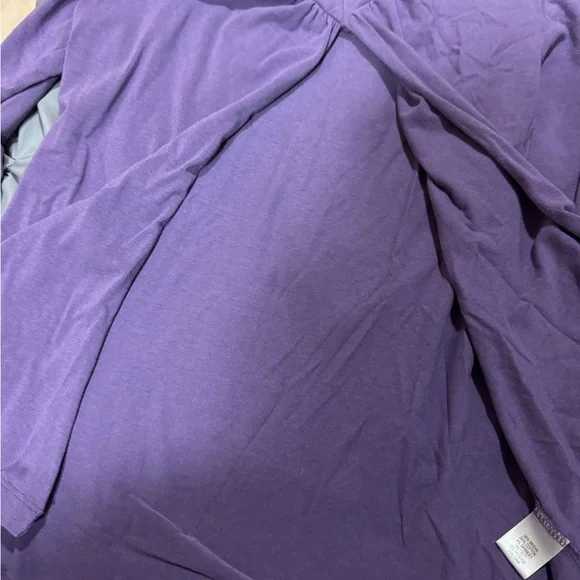 Apt 9 XL Women's Purple Top - Picture 4 of 9